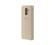 Samsung Wallet Cover do Samsung Galaxy A6+ złoty - 444720 - zdjęcie 10